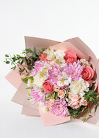 Imagen preview para Ensueño Ramo de Roxanas y Rosa Rosa - 3