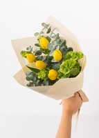 Imagen preview para Ramo de Tulipanes Amarillos - 1