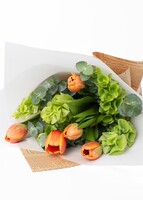 Imagen preview para Ramo de Tulipanes Naranjas - 4