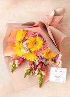 Imagen preview para Ramo de Gerberas con Piedra del Mes Julio - 1