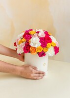 Imagen preview para Arreglo de Rosas Rojas y Mini Rosas - 2