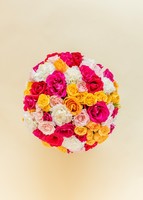 Imagen preview para Arreglo de Rosas Rojas y Mini Rosas - 3