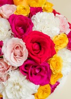 Imagen preview para Arreglo de Rosas Rojas y Mini Rosas - 4