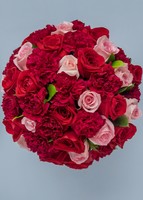 Imagen preview para Rosas y Claveles en Caja - 2