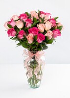 Imagen preview para Sueño de Rosas Combinadas en Jarron - 1