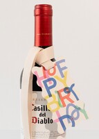 Imagen preview para Vino con Distintivo Happy Birthday - 1