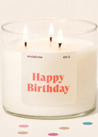 Vela Happy Birthday 420 gr