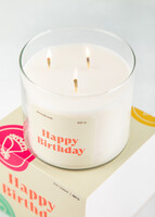 Imagen preview para Vela Happy Birthday 420 ml - 2