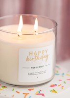 Imagen preview para Vela Happy Birthday 420 ml - 3