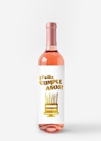 Imagen preview para Vino Beringer con etiqueta "Feliz cumpleaños" - 1