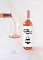 Imagen preview para Vino Beringer con etiqueta "Feliz cumpleaños" - 3