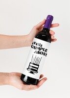 Imagen preview para Vino Concha y Toro con etiqueta "Feliz cumpleaños" - 2