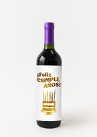 Imagen preview para Vino Concha y Toro con etiqueta "Feliz cumpleaños" - 1