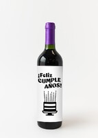 Imagen preview para Vino Concha y Toro con etiqueta "Feliz cumpleaños" - 1