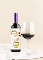 Imagen preview para Vino Concha y Toro con etiqueta "Feliz cumpleaños" - 2