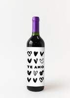 Imagen preview para Vino Concha y Toro con etiqueta "Te amo" - 1