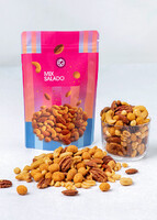 Imagen preview para Vino Merlot con Botanas y Termo Blanco Personalizado - 2