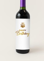 Imagen preview para Personaliza Vino Concha y Toro con Etiqueta "Happy Birthday" - 4