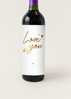 Imagen preview para Personaliza Vino concha y toro con etiqueta  "Love you" - 4