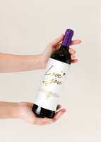 Imagen preview para Personaliza Vino concha y toro con etiqueta  "Love you" - 2