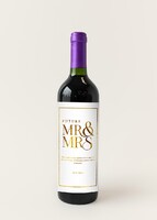 Personaliza Vino concha y toro con etiqueta "Mr&Mrs"