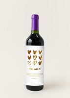 Imagen preview para Personaliza Vino concha y toro con etiqueta "TE AMO" - 1