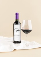Imagen preview para Personaliza Vino Concha y Toro con etiqueta "Thank you" - 2