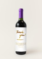 Imagen preview para Personaliza Vino concha y toro con etiqueta "Thank you" - 1