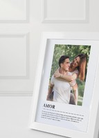 Imagen preview para Marco Amor Chico en Blanco - 3