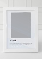 Imagen preview para Marco Amor Chico en Blanco - 4