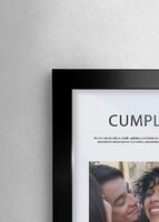 Imagen preview para Marco Cumpleaños Grande en Negro - 4