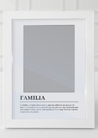 Imagen preview para Marco Familia Chico en Blanco - 4