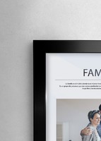 Imagen preview para Marco Familia Grande en Negro - 4