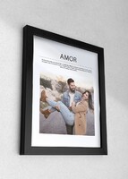 Imagen preview para Marco Amor Grande en Negro - 3