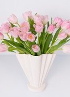 Imagen preview para 20 Tulipanes Rosa en Jarrón - 3